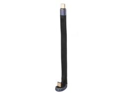 Cable Usb 4.0 Tipo C Macho A Macho Corto En Forma De U, 240 W, 40 Gbps, 8k, 60 Hz, A Batería Externa Thunderbolt 3/4