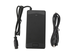 Adaptador De Corriente Para Cargador De Baterías De Litio De 54,6 V Y 2 A Con Enchufe M16 De 3 Pines Para Bicicletas Y Patinetes Eléctricos.