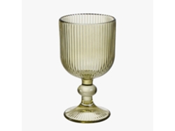 Juego De 6 Vasos Ribbed Verde 35cl