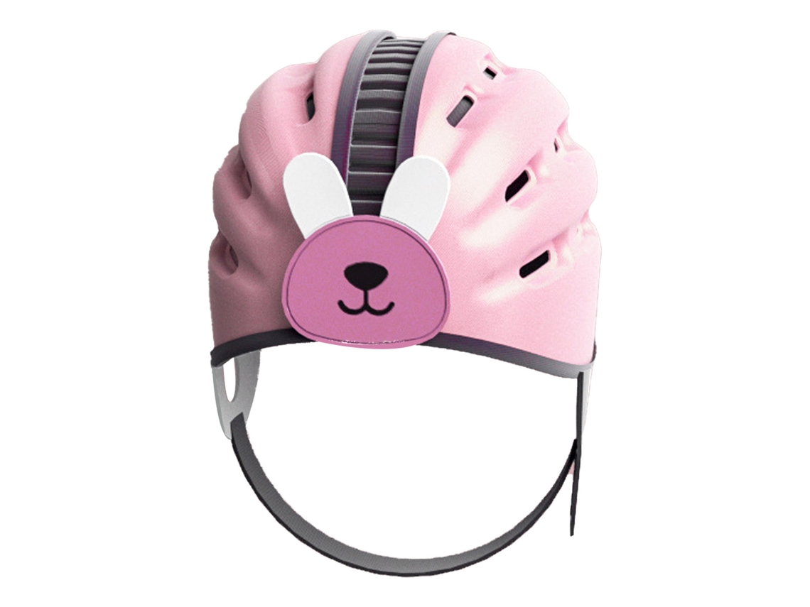 Jinwei-casco Para Bebé Ajustable Y Transpirable Protector De Cabeza Antichoque Para Gatear Y Caminar Rosado