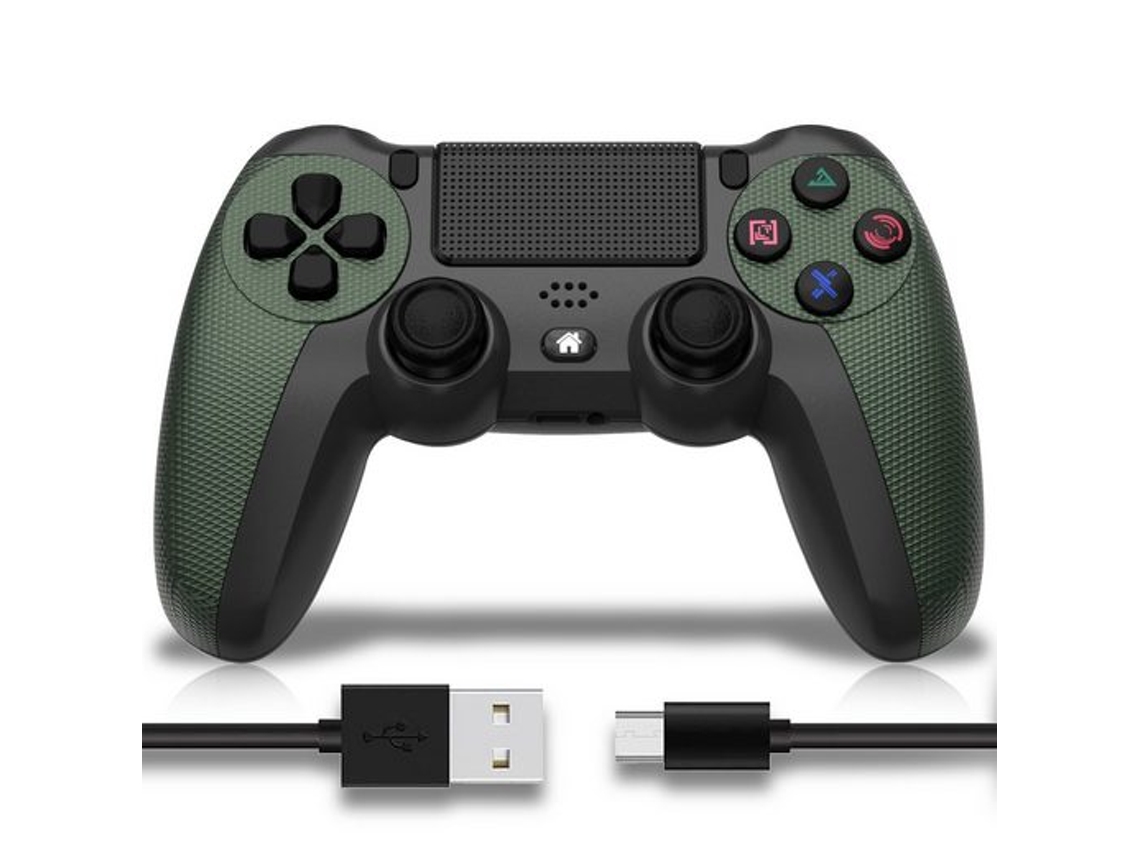 Mando PS4 KINSI Kinsi Dualshock (Inalámbrico - Negro)