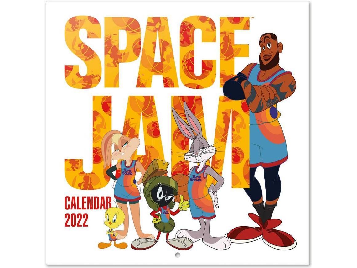 Calendario ERIK EDITORES 2022 30X30 Space Jam