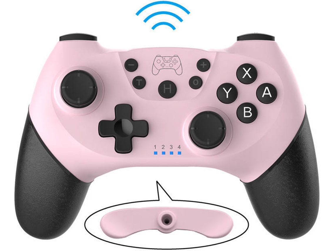 Mando Nintendo Switch Pro ALIN515-1 Rosa (Inalámbrico)