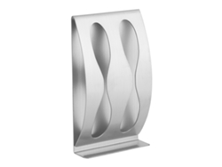 KOFIHETY Porta-Escobillas de Acero Inoxidable con 2 Agujeros para Pared, Accesorio para Baño