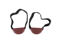 2 Piezas Protector De Punta De Zapatos Para Niños Resistente Al Desgaste Antideslizante Para Zapatos Deportivos Café