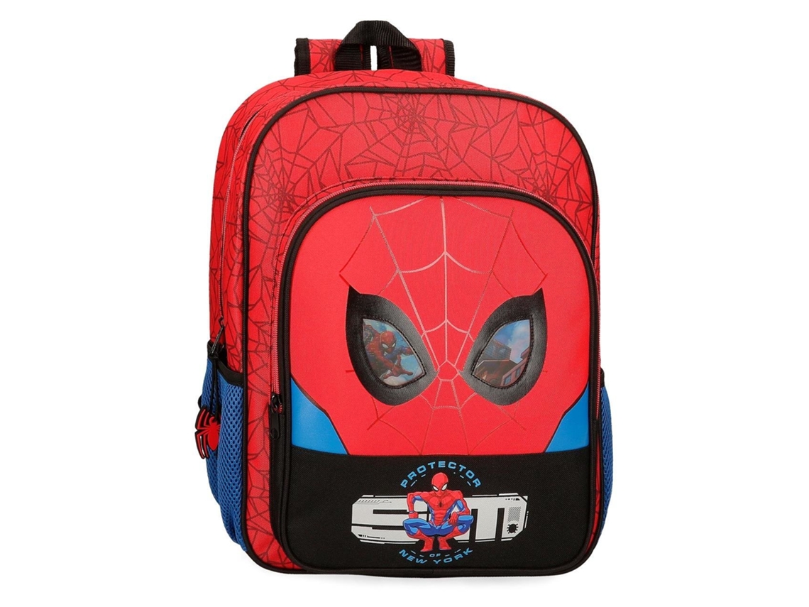Mochila Escolar DISNEY (30 x 38 x 12 - Poliéster - Rojo)