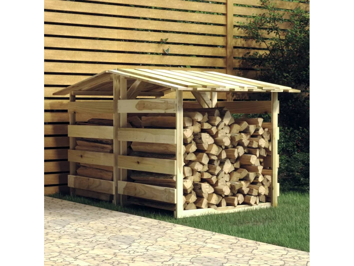 Pérgolas con techo (2 unidades), pino impregnado, 100 x 90 x 100 cm, DKD Home Decor