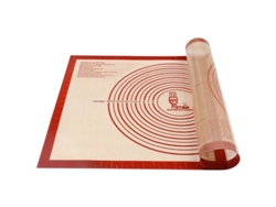 2026da-manta De Repostería De Silicona Antideslizante Grande Con Medidas 711x508x0.7mm Rojo