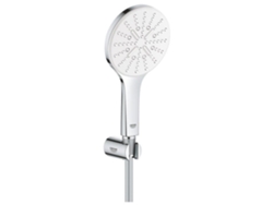 Conjunto de ducha de lluvia Grohe Smartactive 130, acero inoxidable blanco, estilo contemporáneo