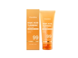 Loción corporal iluminadora con ácido kójico y cúrcuma.