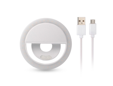 Aro de Luz Led SLOWMOOSE para iPhone Blanco