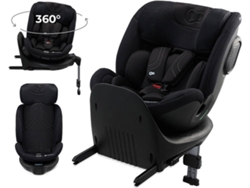 Silla De Coche Kinderkraft XRIDER 2 i-Size 40–150 cm con H-GUARD+ y SPS+, reclinación en 8 posiciones Negra