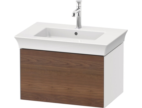 DURAVIT Tulip blanco, mueble de baño montado en la pared, ancho 684 x profundidad 458mm, con 1 extractor, con tecnología de punta, WT42410