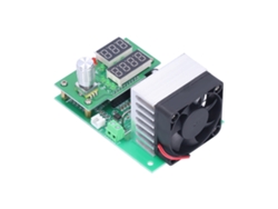 Módulo De Carga Eléctrica Digital Lcd 60w 30v 9.99a Con Cooler Para Prueba Y Descarga De Baterías
