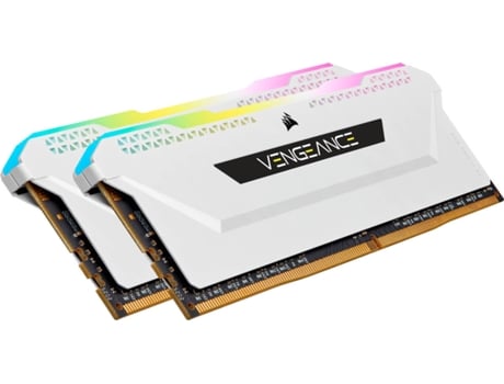 Memoria RAM DDR4 CORSAIR CMH32GX4M2E3200C16W (2 x 16 GB - 3200 - CL 16)