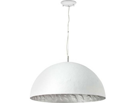 Lámpara de Techo FARO BARCELONA Magma (Plata - E27 - 60 W - Vidrio)