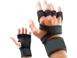 Proteção Contra Pressão No Pulso, Equipamento De Ginástica, Proteção De Silicone Na Palma Da Mão, Equipamento Para Suportar Pesopreto Xl