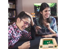 Juego De Números De Cuatro Caras, Juego De Mesa Para La Familia Y Fiestas, Juguete Matemático