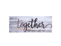 Placa de pared de madera Baok-Together, resistente al agua, inodora, con un diseño ligero de boj, sencilla y portátil, para la decoración del hogar.