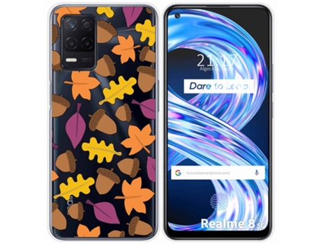 Carcasa Realme 8 5G / Narzo 30 5G TUMUNDOSMARTPHONE Dibujos Transparente Multicolor