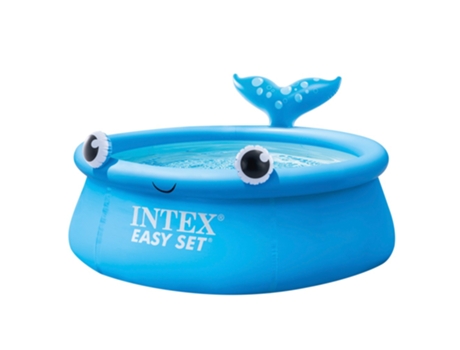 Piscina hinchable infantil ballena Easy Set INTEX