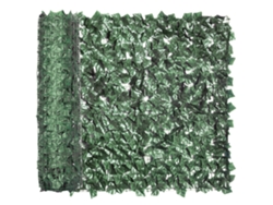 Seto artificial verde para mayor privacidad, 300x100cm, UV VELTRIX
