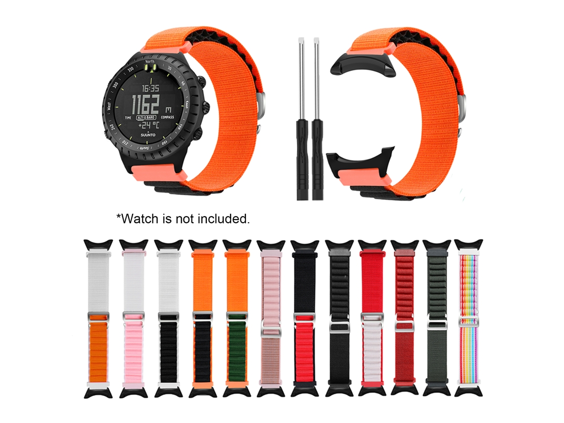 Correa De Muñeca De Reemplazo De Nailon Loopback Para Reloj Inteligente Pulsera De 22mm