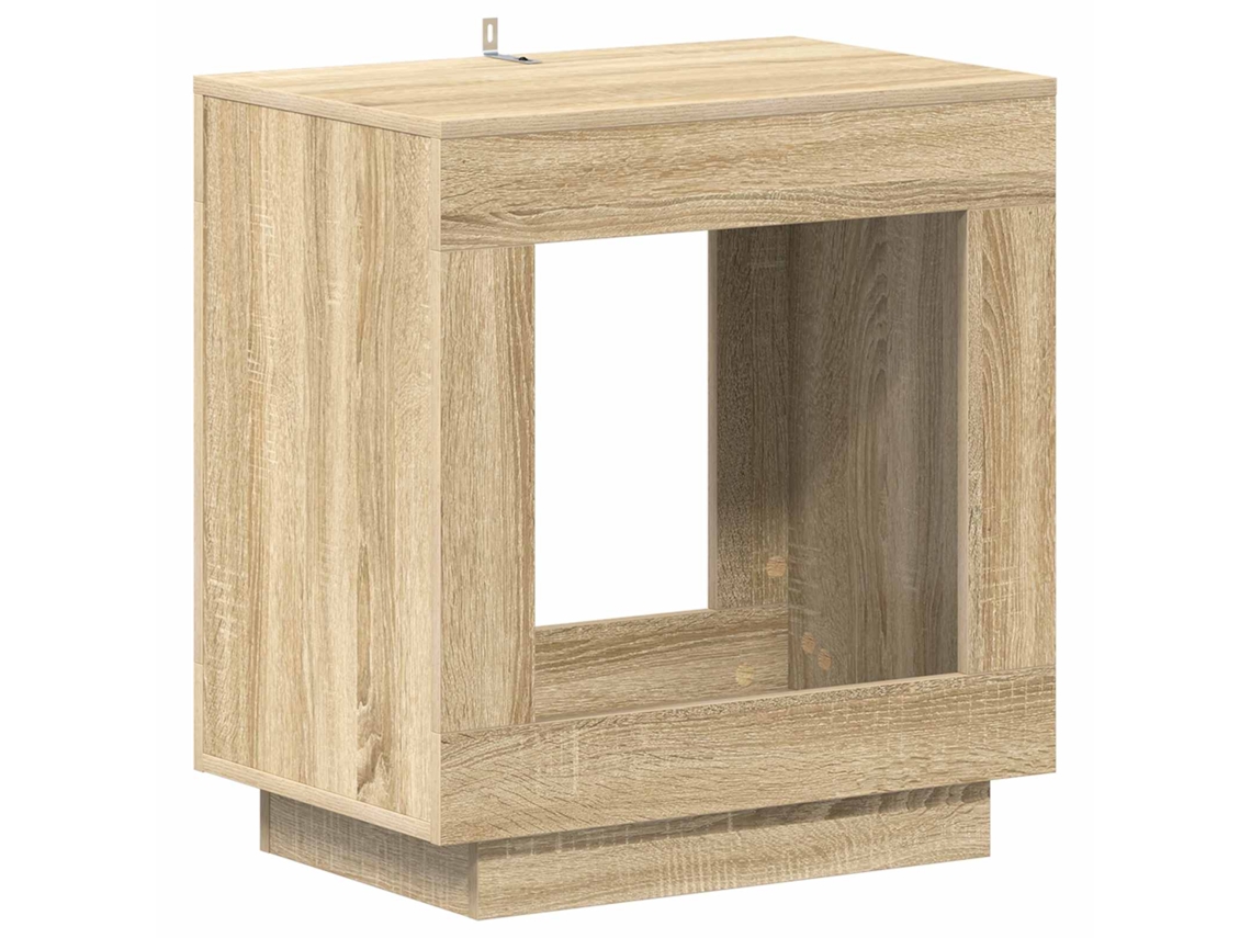 Maison Exclusive - Mesa Lateral Roble Sonoma 60 X 40 X 65 Cm Madera De Ingeniería