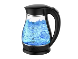 Adler Ad 1274 B Hervidor eléctrico 1,7 L 2200 W Transparente Negro