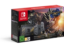 Consola Nintendo Switch V2 (Monster Hunter Rise Edition - 32 GB)