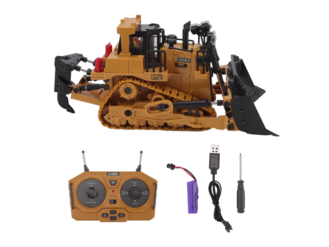 -camión De Volquete Rc A Escala 1/24 Con Control Remoto Inalámbrico 2.4g 9 Canales Juguete De Construcción Para Mayores De 6 Años 1046