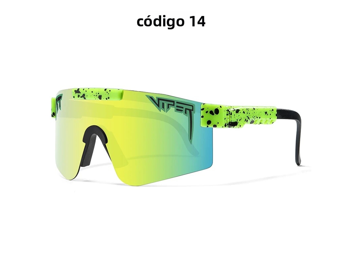 (Estilo 14) Gafas de sol unisex para ciclismo con protección solar UV400.