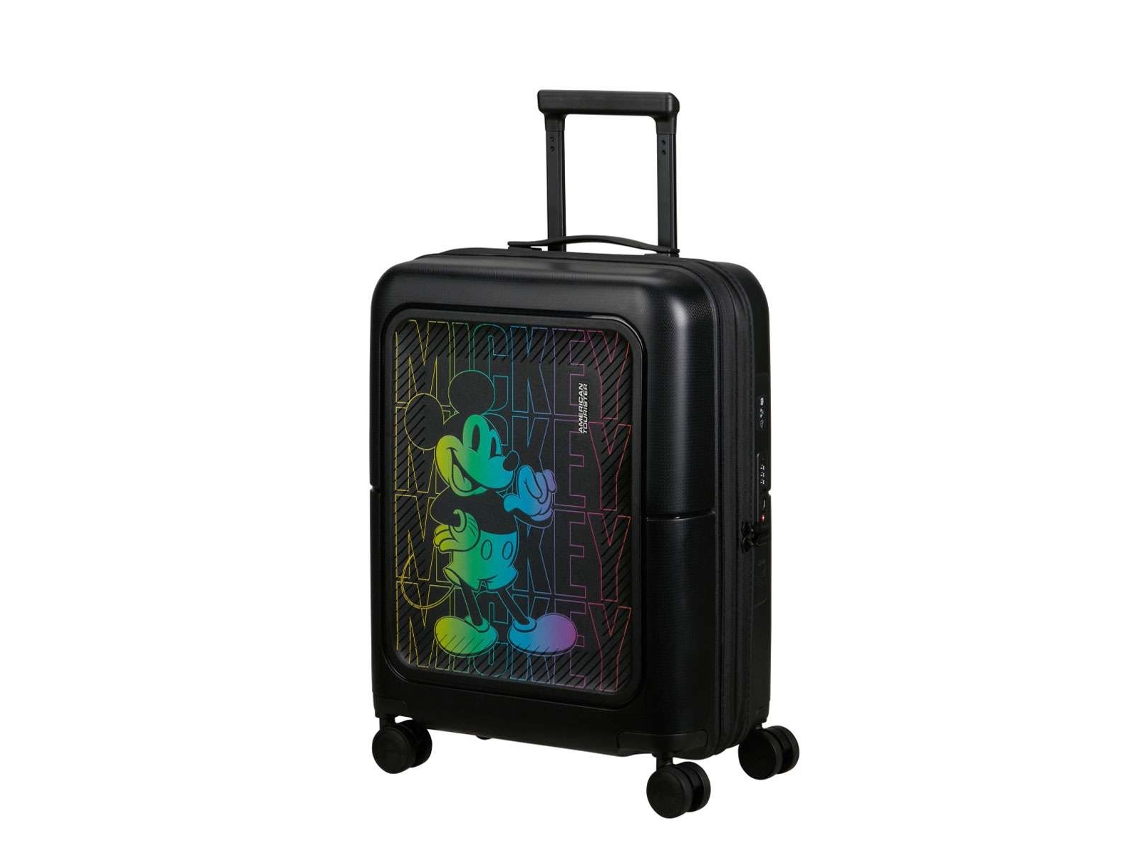 Maleta de Cabina Exp. AMERICAN TOURISTER 55Cm 4 Ruedas Mickey Neon Gradiente