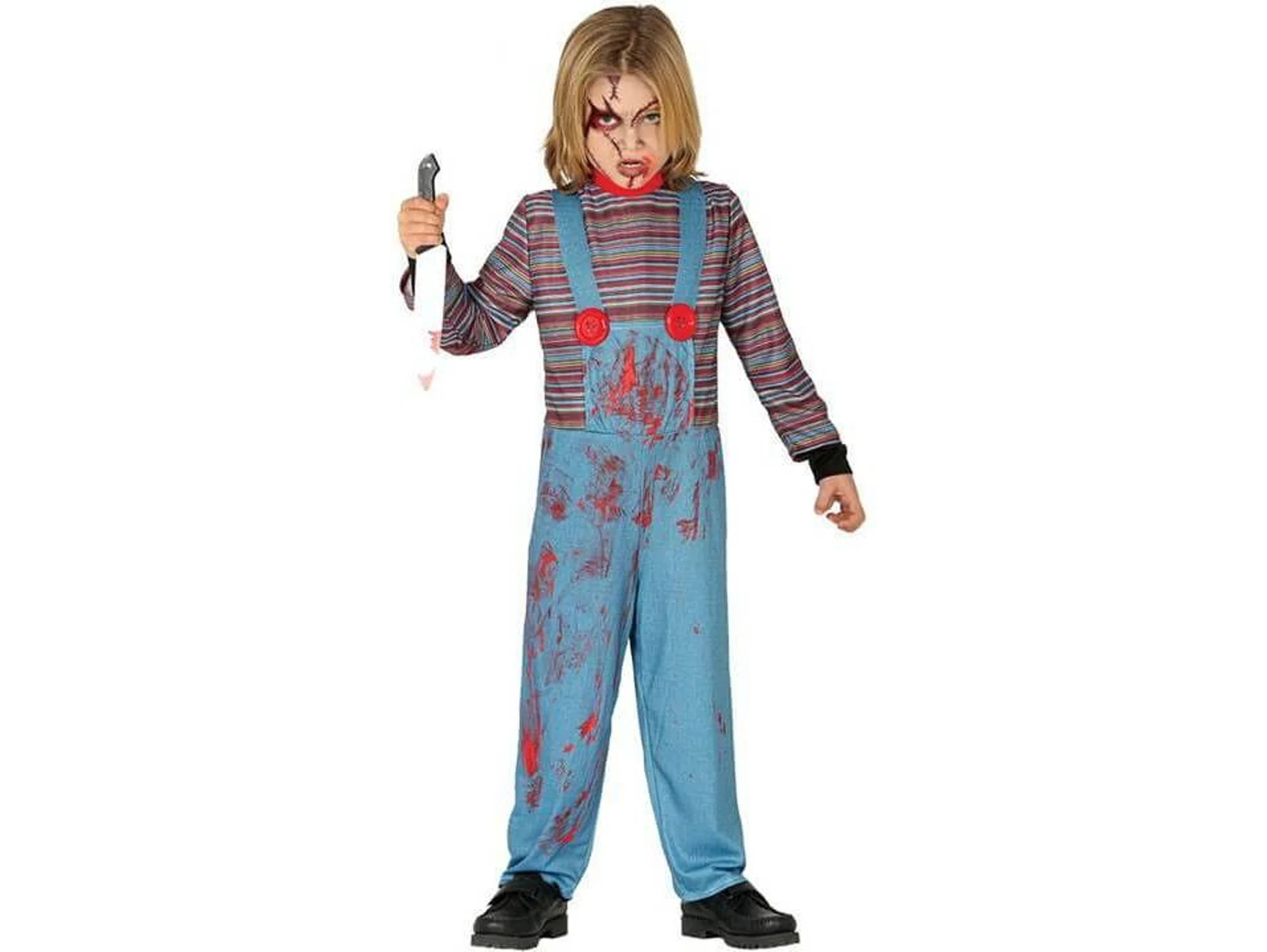 Disfraz de Niño DISFRAZZES Muñeco Diabólico (Talla: 3 a 4 años)
