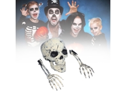 Esqueleto multifuncional terrorífico para Halloween (DIY)