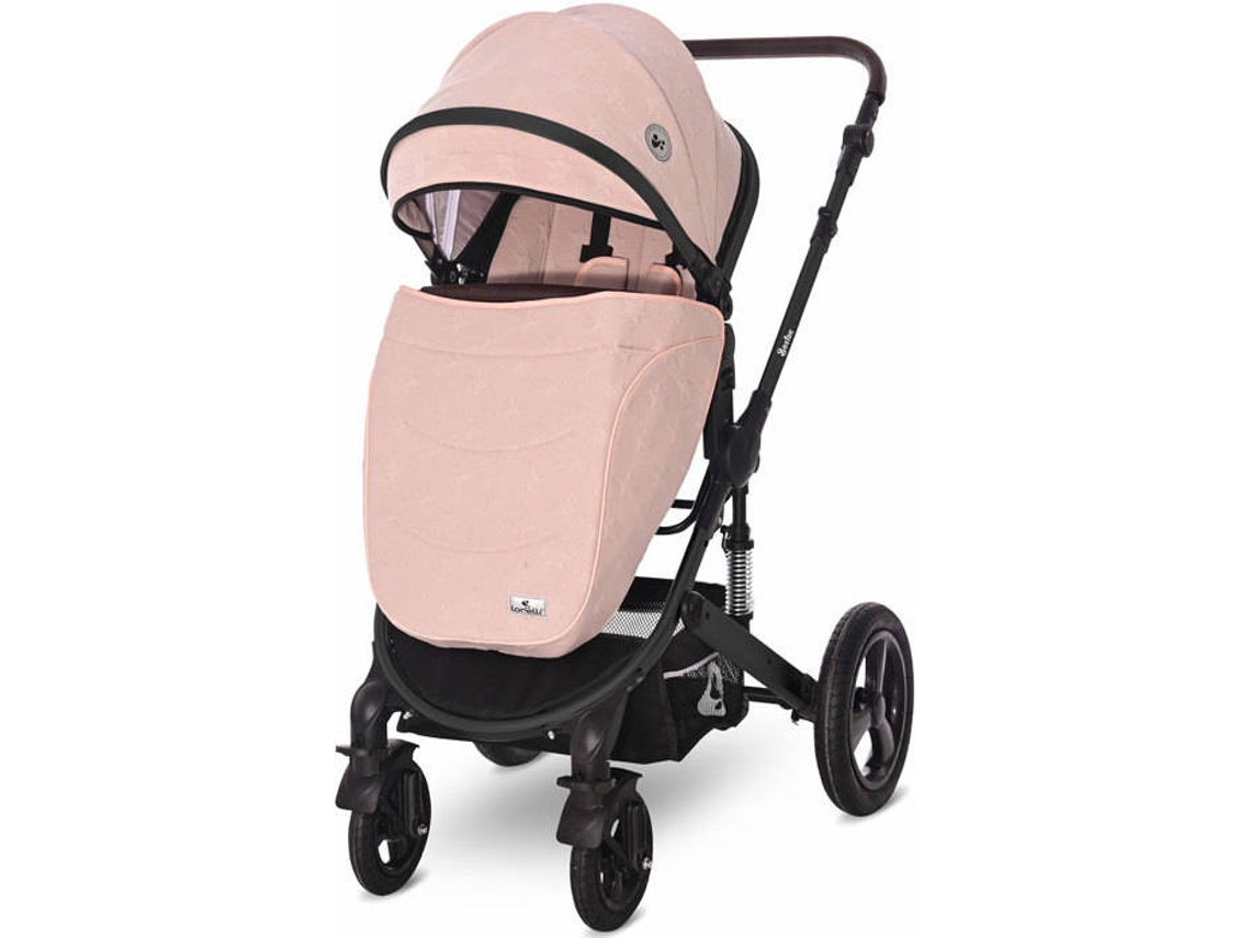 carrito de bebe Polly 3 en 1 rosa – carritosMDR