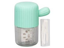 Kit Portátil Mini Para La Limpieza De Lentes De Contacto Con Estuche De Almacenamiento Y Herramientas Auxiliares.