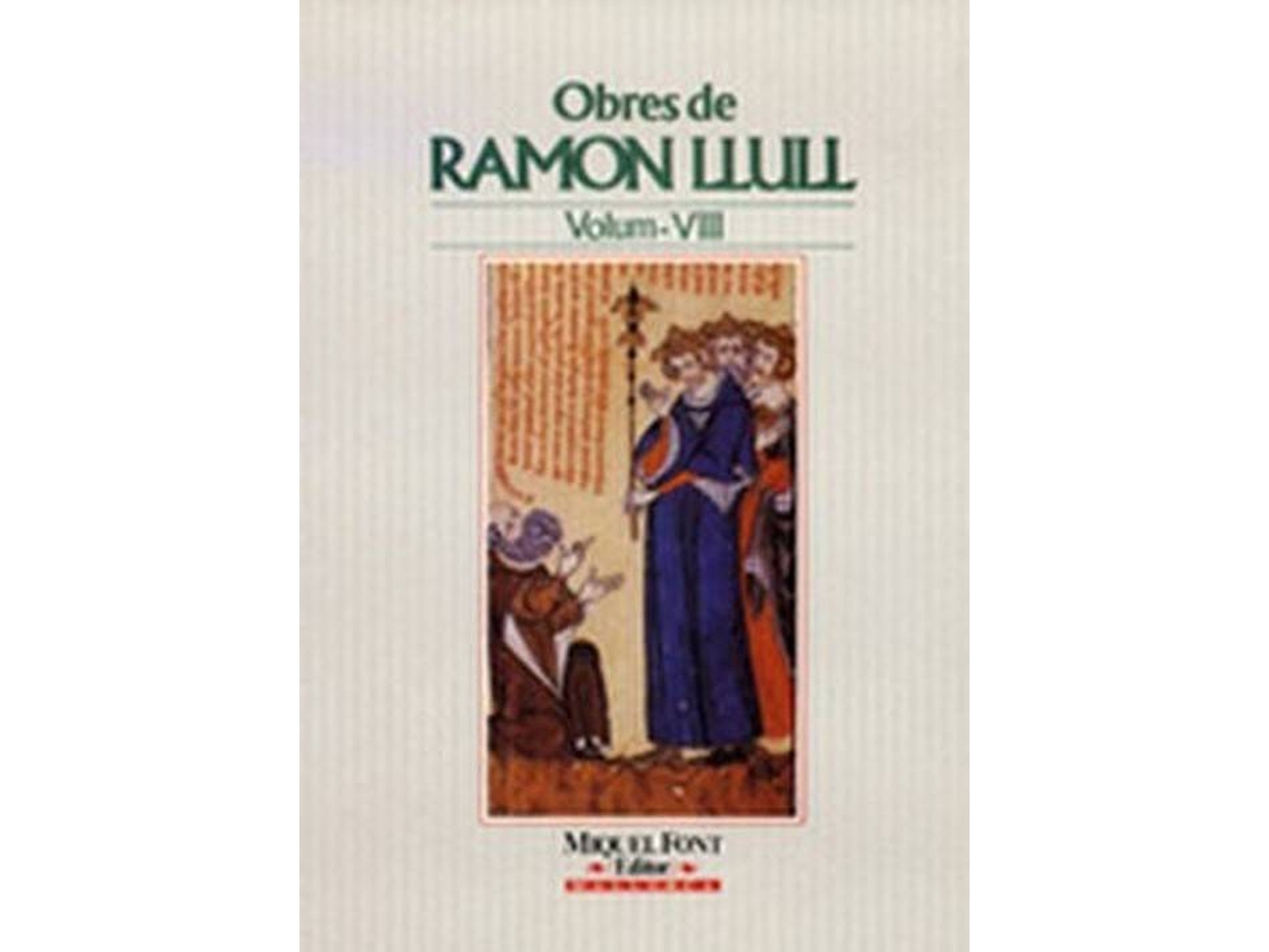 Libro Obres De Ramon Llull Vol. Viii de Ramon Llull (Catalán)