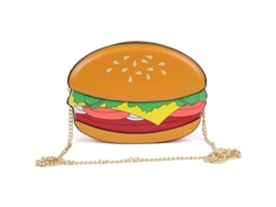 2026-bolsa Cruzada Para Mujer De Cuero Pu Suave, Diseño Hamburguesa, Pequeña Y Chic, Capacidad Para Móvil Y Accesorios