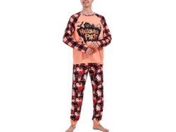 2026altiro-pijamas Familiares De Halloween Confortables Para Hombres Mujeres Niños Bebé Amarillo Claro Talla Xl Para Hombres