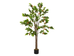 Naranjo Artificial Ml-design 160cm Planta De Interior/exterior Con Frutos Naranjas