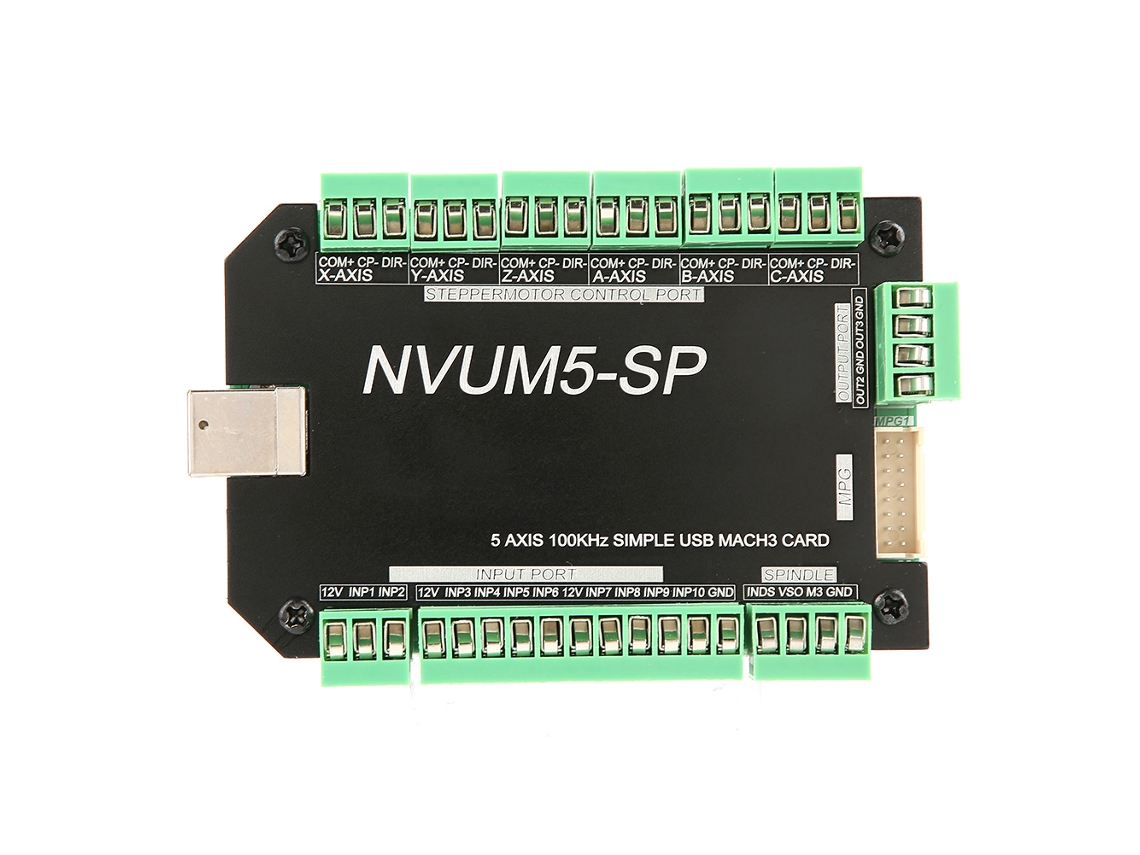 Placa de interfaz USB para control de 5 ejes Mach3 100kHz
