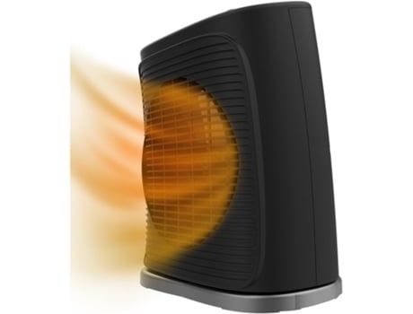 Calefactor Eléctrico Bajo Consumo ReadyWarm 2050 Max Force Black Termoventilador de 2000 W, 3 Modos, Termostato Regulable, Uso Sencillo, Área de Co...