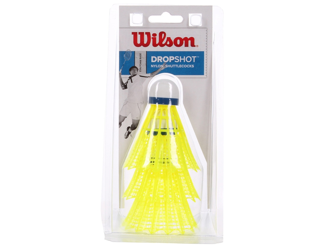 Volantes de Bádminton WILSON (one size - Sintético - Amarillo)