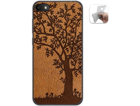 Carcasa Alcatel 1V 2019 TUMUNDOSMARTPHONE Cuero 03 Multicolor