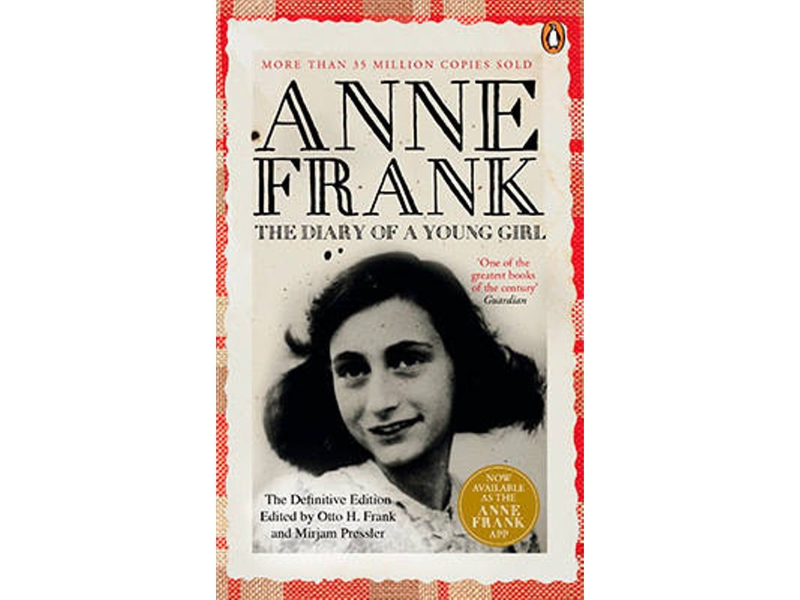 Libro Diary of a Young Girl de Anne Frank (Inglés)