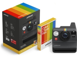 Kit Cámara Fotográfica POLAROID Now Gen 3 (Obturación: 1/200s - 94,96x102,35 mm - Negro)