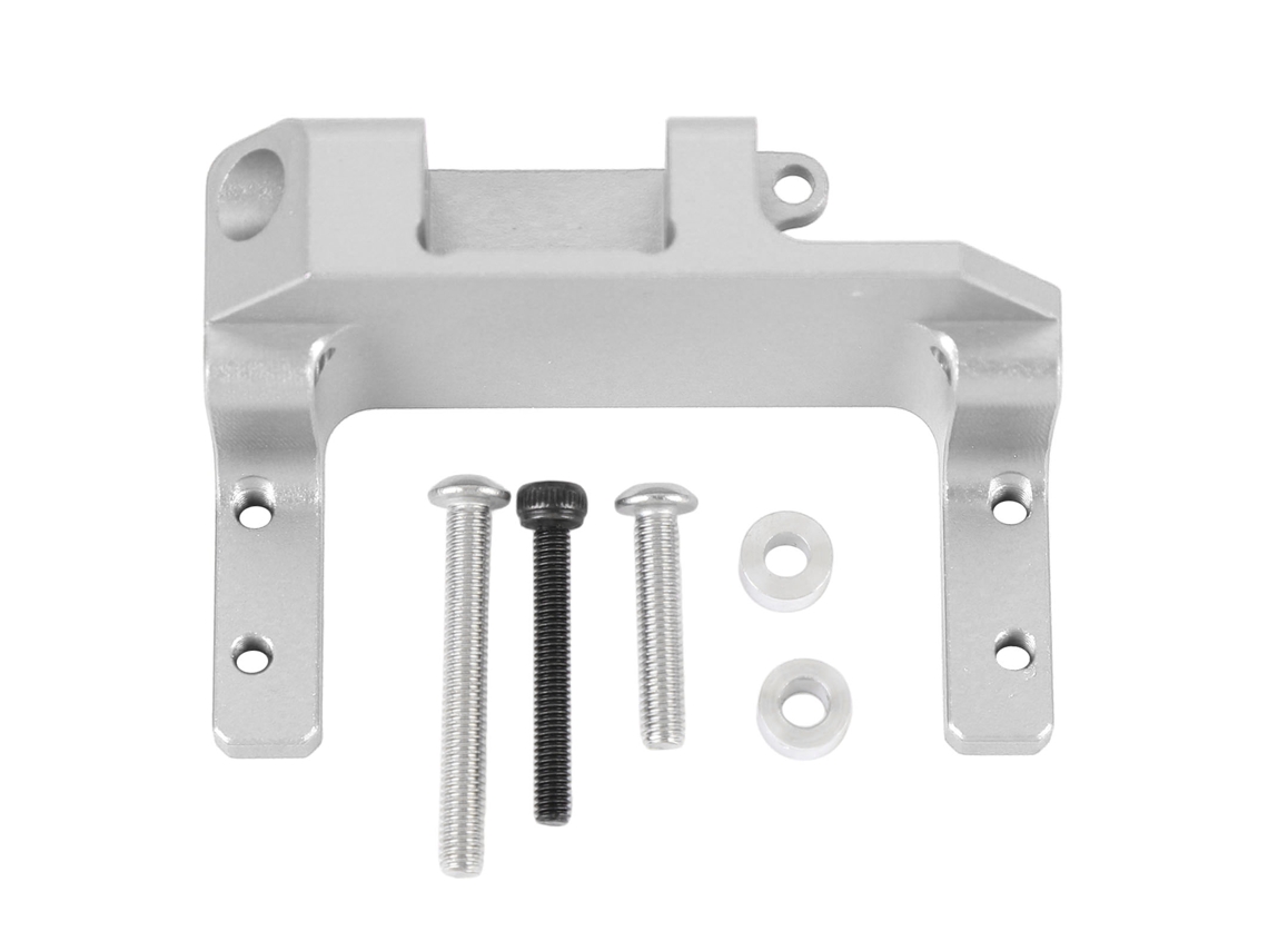 Mali suporte de Servo no Eixo para Scx10 Iii Ar45p Portal Axle 1/10 Crawler Car Peças de Upgrade de Alumínio Prata