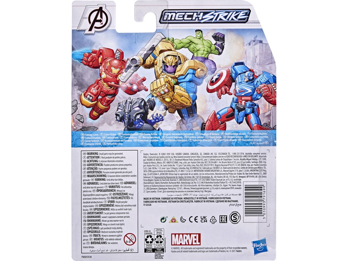 Figura de Acción AVENGERS Mech Strike (Edad Mínima: 4 anos)