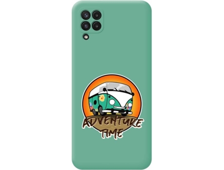 Carcasa Samsung Galaxy A22 4G / M22 TUMUNDOSMARTPHONE Adventure Time Verde